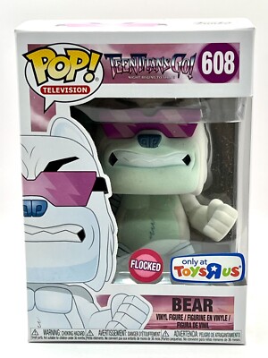 Funko POP! Television DC Teen Titans Go! Cee-Lo Bear Flocked #608 FREE Shipping!