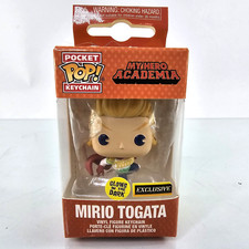 Funko Pop! Llavero de Bolsillo My Hero Academia Mirio Togata Brillo GITD Exclusivo