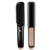 Comb Cordless Hair Straightener Adjustable Heating Brush USB-C Powered