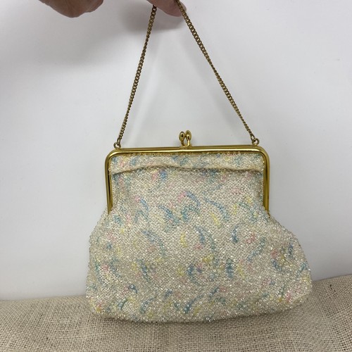 Vintage Corde-Bead Purse