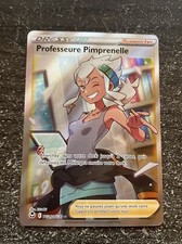PROFESSEURE PIMPRENELLE FULL ART - POKÉMON TG26/TG30 EB12 TEMPETE ARGENTEE NEUF 