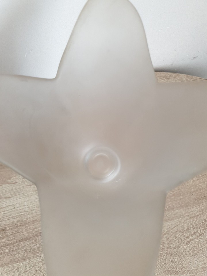 Vintage Frosted Tulip Vase Tea Light Candle Holder eBay