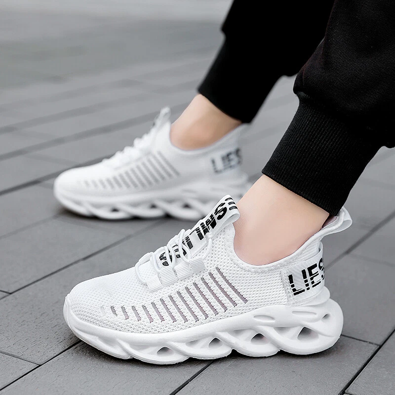 Kids Sneakers Boys Girls Running Shoes Lightweight Breathable Boys Tennis Size - Image 4 of 4