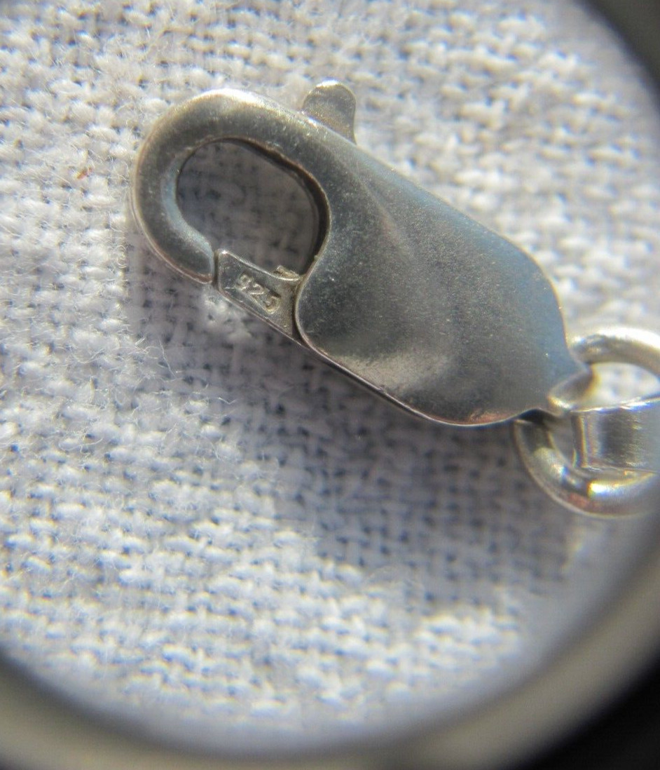 Sterling Silver Reversable Patterned 20" Herringb… - image 7