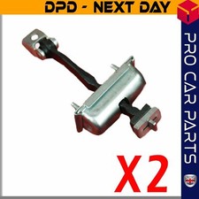 2X Front Door Check Asss Hinge Stopper Arm Bracket Fits Vauxhall Corsa D E
