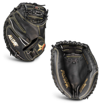 #ad All Star Pro Elite 35.00quot; Baseball Catcher#x27;s Mitt CM3000BK $449.95