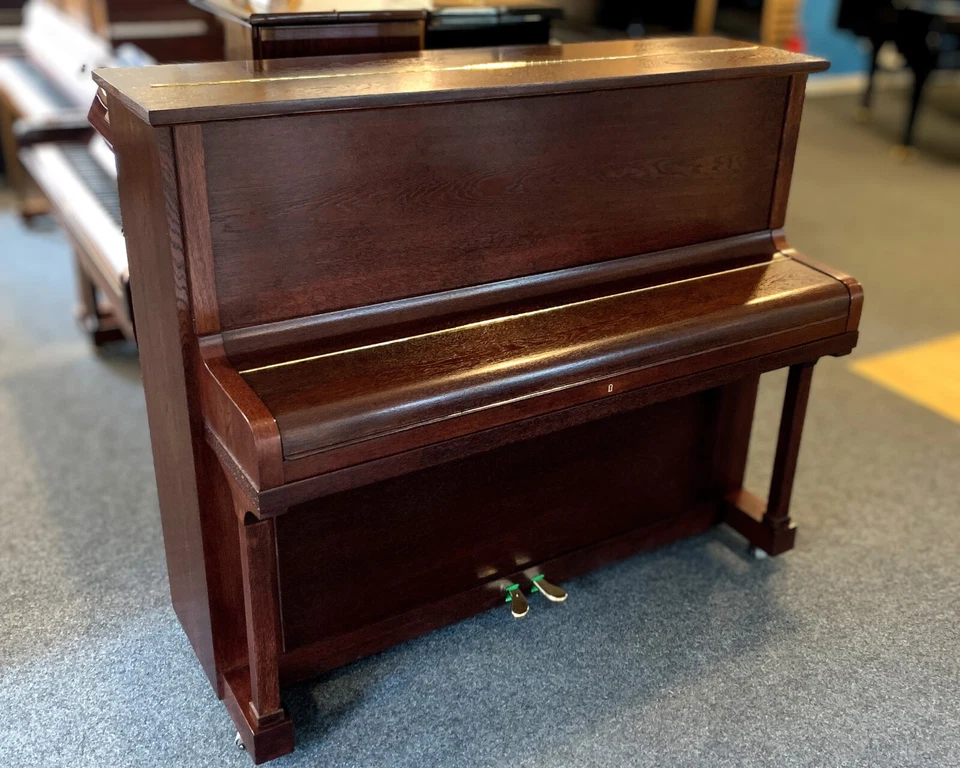 Blüthner 130 Klassik Klavier in Eiche maron - Bj. 1932 - Bild 2 von 4