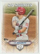 2021 Topps DH Debuts #DHD-9 J.T. Realmuto Baseball Card Philadelphia Phillies