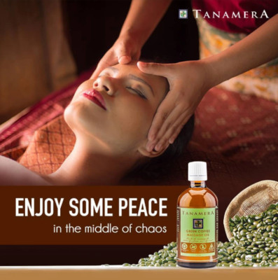 Tanamera Slimming Massage Oil 100ml   Green Coffee Extract for Firming & Detox