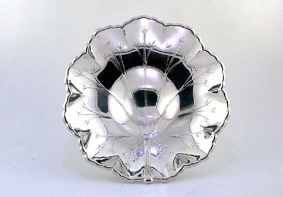 UNA BODEGA DE SAL DE PLATA ESTERLINA WEBSTER CO. VINTAGE DE 2 7/10 x 1 1/10 pulgadas as146 Foto 4 de 4