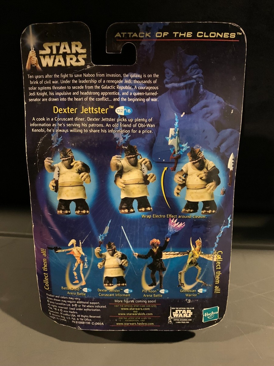 Hasbro Star Wars Dexter Jettster未開封 Hasbro Star Wars Dexter Jettster未開封 - メルカリ