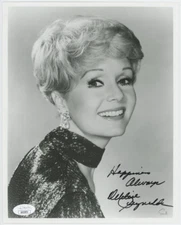 Debbie Reynolds Carrie Fisher Mother Autographed Signed 8x10 Photo JSA COA 28339