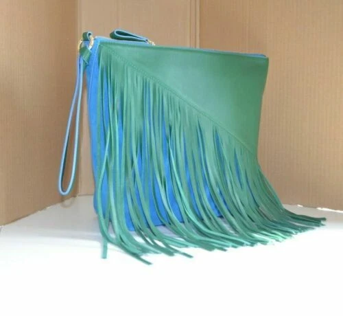 Green Leather Exterior Bags & Handbags for Women
