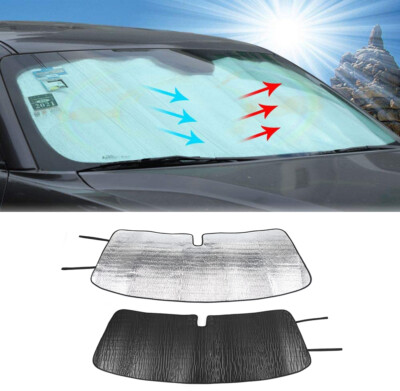 JYMAOYI Front Windshield Sunshade Foldable Sunshade Protector for Ford f150 09-14