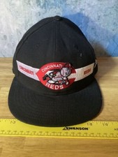 CINCINNATI Reds New Era Big Red Machine Patch Fitted Cap VINTAGE