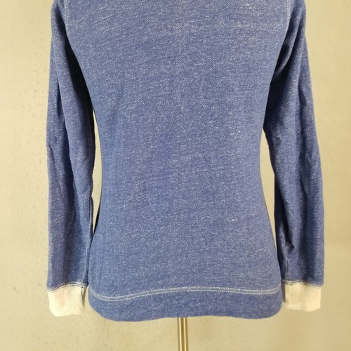 Antigua New York Giants Jersey women's medium blue long sleeve cotton fleece NFL - Picture 9 of 11