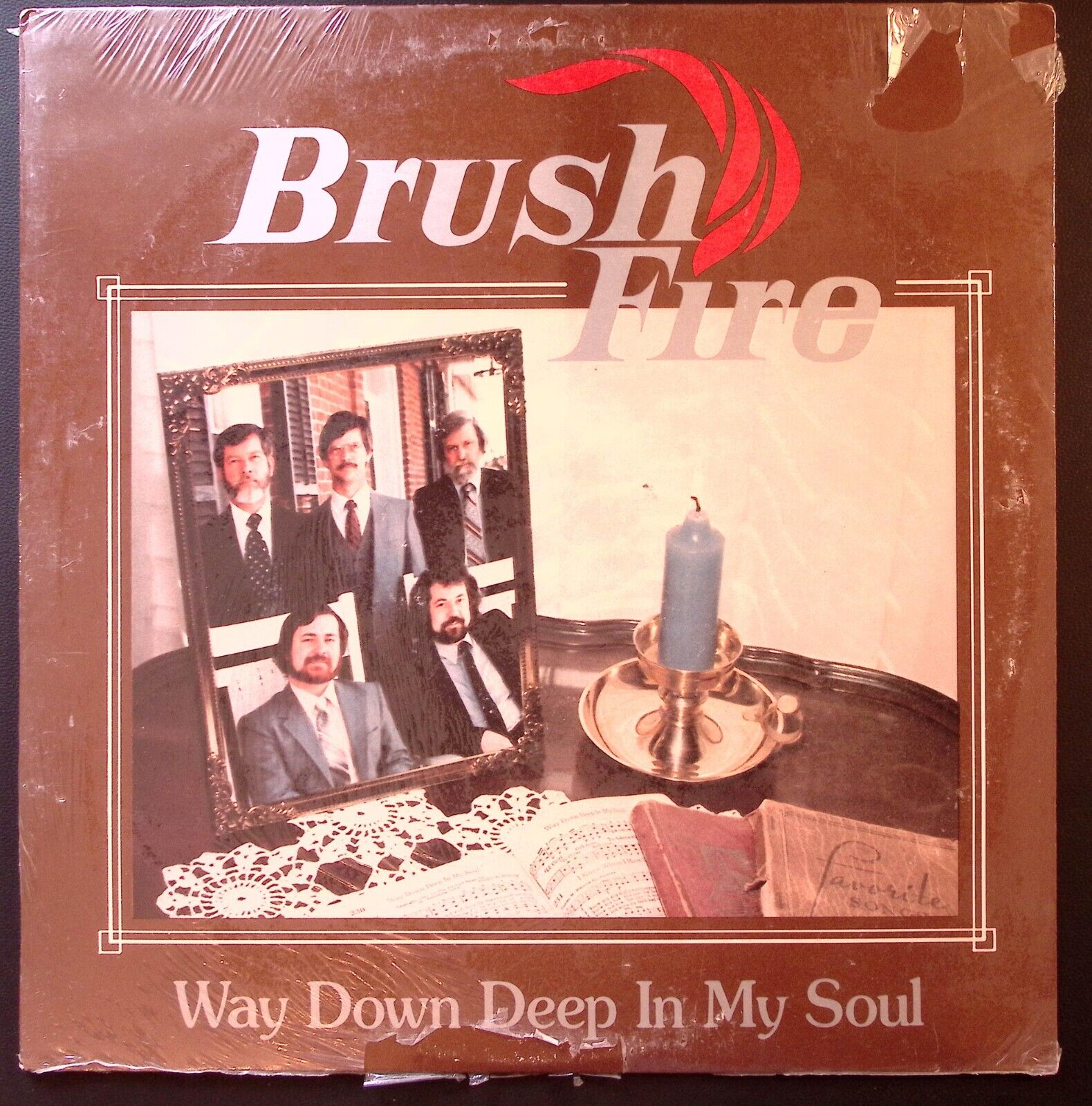 BRUSH FIRE WAY DOWN DEEP IN MY SOUL RARE FACTORY SEALED!!  VINYL LP 110-49W