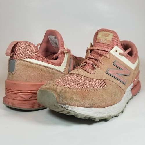 new balance 574 peach