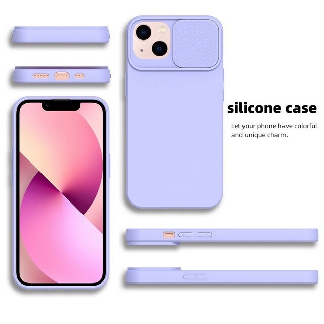 Custodia HULLIN In Silicone Per OnePlus 11 5G – Colore Erba Viola - 3