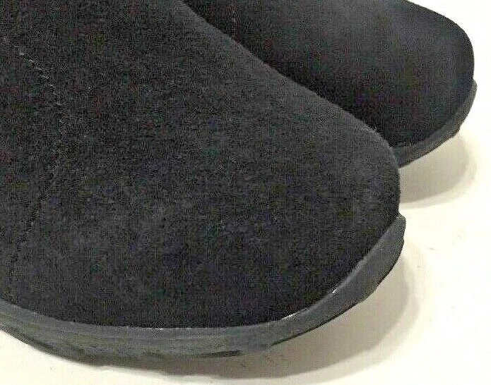 Merrell Jungle Zapatos Mocasines Cómodos Sin Cordones Negro Gamuza Talla W8.5/Y7 Foto 2 de 4