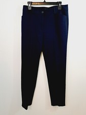 Talbots Women's Hampshire Ankle Pants Stretch Size 6 Navy Blue