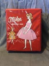 Vintage 1963 Midge Barbie  s Best Friends Carrying Case