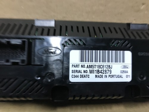 PANNELLO DI CONTROLLO RISCALDATORE C MAX CON CLIMA DUAL ZONE AM5T-18C612-ANNO 2010 2011-2015 - Foto 8 di 12