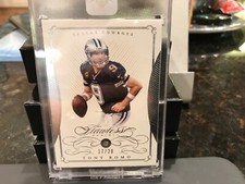 Panini Flawless Diamond Encased Base Card Cowboys Tony Romo  17/20  2015