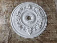  Gips Rosette R15 Stuckrosette 58 cm Deckensrosette Stuck 