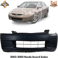 Front Bumper Cover For 2003-05 Honda Accord Sedan