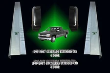 FREE SHIPPING - EXTENDED CAB ROCKER PANELS AND CAB CORNERS CHEVY PICKUP 99-06
