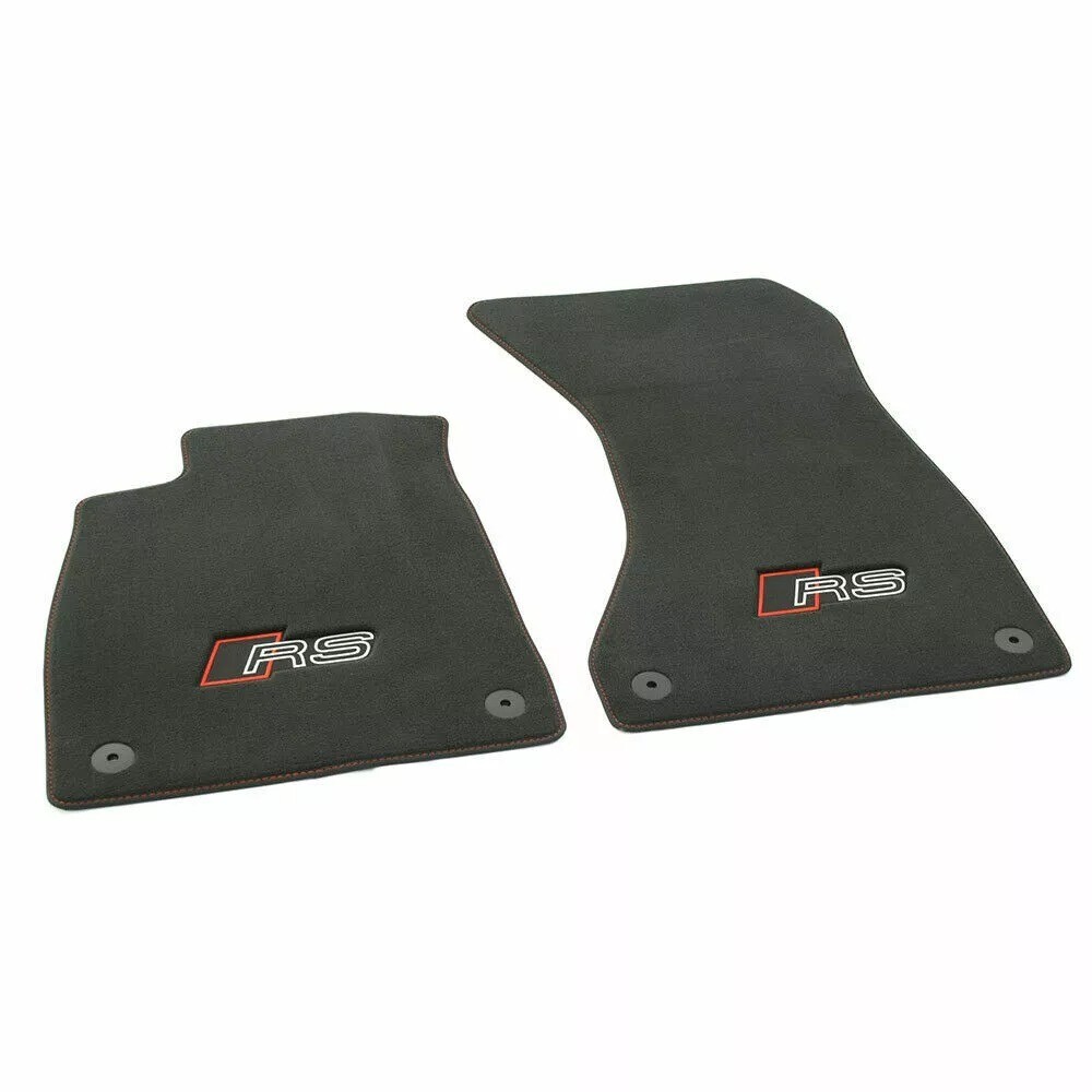 Original RS4 RS5 A4 A5 (B9) Premium Velour RS Floor Mats Front