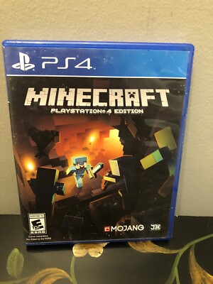 MINECRAFT PlayStation 4 Video Game (PS4) No Manual
