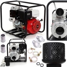 Pompa acqua benzina 6,5 CV pompa giardino 4 tempi motopompa 3'' centrifuga 1000l/min