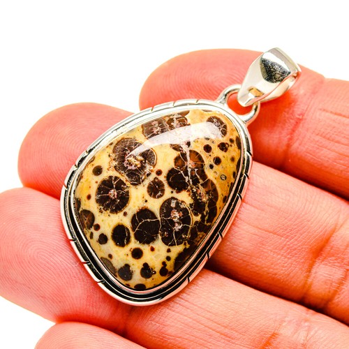 Poppy Jasper Pendant 1 3/4\