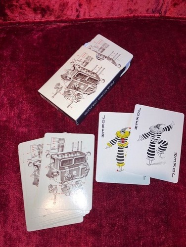 CAR WORKSHOP Playing Cards Plastic Coated - 第 1/1 張圖片