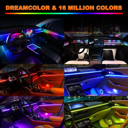 Coche Symphony RGB LED Iluminación de ambiente Iluminación interior + App Control - Imagen 4 de 10