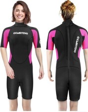 Kwarteng Shorty Wetsuit Womens XL for Swimming Snorkeling Water Activities