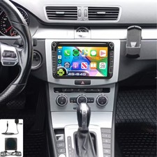 4+64GB 8'' Android 15 Autoradio Carplay Navi Für VW PASSAT B6 B7 CC MAGOTAN Kam