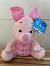Q Disney Piglet Small Plush Winnie the Pooh Stuffed Animal 2021 Just Play