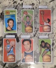 1970-71 Topps NBA (6) CARD LOT: 8, 21, 56, 73, 81 & 109