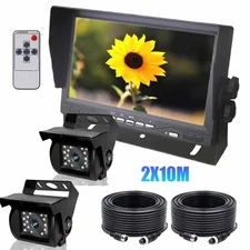 7''Backup Camera With Monitor Rear view Back Parking Night Vision For Trailer