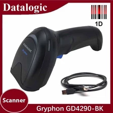 Datalogic Gryphon GD4290-BK Handheld Corded 1D Barcode Scanner with USB Cable