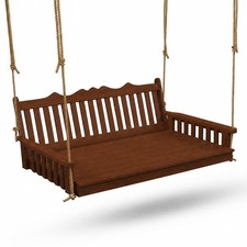 Amish Made 4 FT Classic Porch Swing Bed, HDPE Poly Lumber, Made in USA