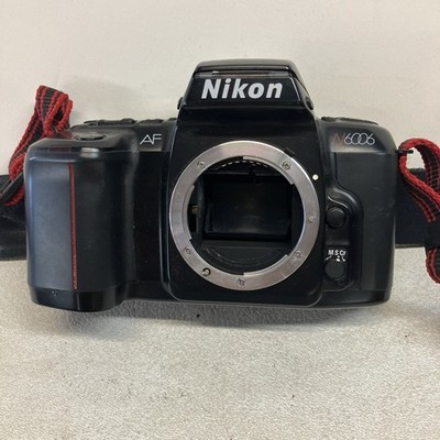 NIKON AF N6006 Camera 35mm Film Body only With Strap From Collection MINT