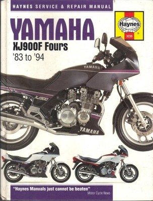 YAMAHA XJ900F,XJ900 F HAYNES WERKSTATTHANDBUCH 1983-1994 ''HARDCOVER''