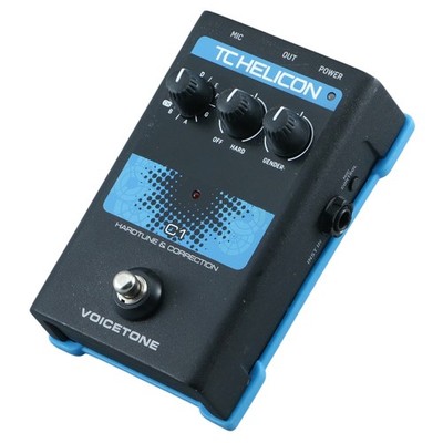 TC Helicon C1 Hardtune & Correction Vocal Effects Pedal P-29977