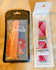 Watch Bands for Apple iWatch - Pink, 2 Complete Band Sets