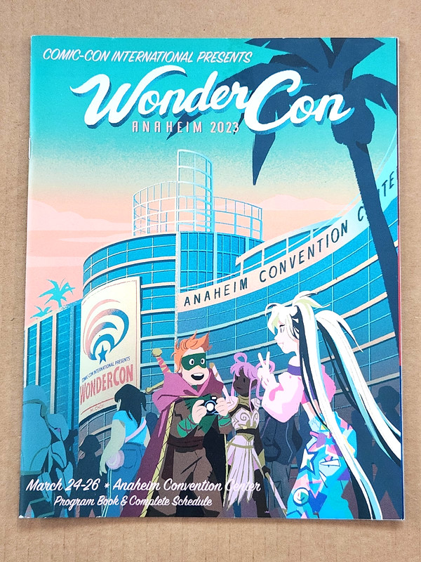 2023 Wondercon Comic Convention Program Official Mingjue Helen Chen Cover Art