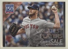 2019 Topps Update 150 Years of Professional Baseball Black 55/299 Chris Sale n0c